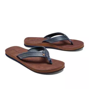 Мужские шлепанцы Las Olas темно-синего цвета Cobian