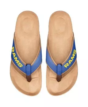 Мужские шлепанцы Los Angeles Rams Cork FOCO