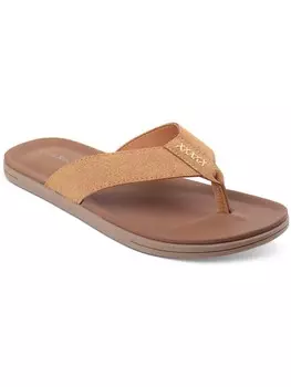 Мужские шлепанцы на плоской подошве с круглым носком Riley Club Room, цвет Tan