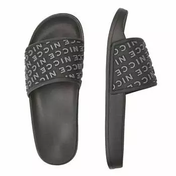 Мужские шлепанцы Nativo черные Nicce, черный