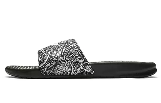 Шлепанцы и сланцы Nike Benassi Jdi Print 'Black Summit White'