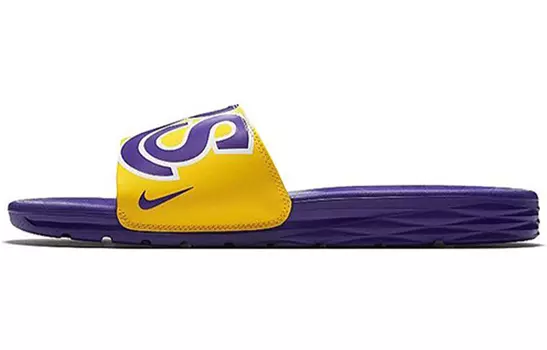 Шлепанцы и сланцы Nike Nba X Benassi 'Lakers'