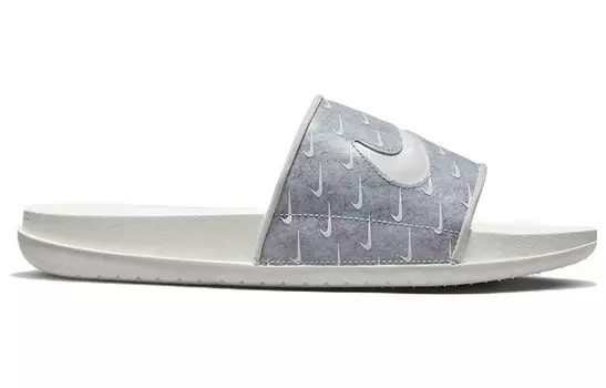 Шлепанцы и сланцы Nike OffCourt Slide Se 'White Gray Offcoat'