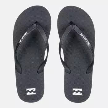 Мужские шлепанцы приливы твердые Billabong, черный