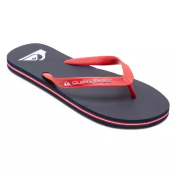 Мужские шлепанцы Quiksilver Molokai Core, красный