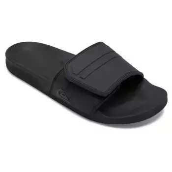 Мужские шлепанцы Quiksilver Rivi Slide Adjust, чёрный