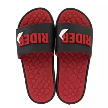 Мужские шлепанцы Rider, черный/красный