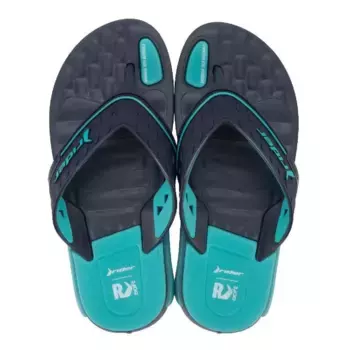 Мужские шлепанцы Rider r line plus iv thong ad RIDER, темно-синий/зеленый