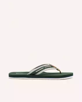 Мужские шлепанцы с анатомической подошвой и контрастами Gioseppo, зеленый