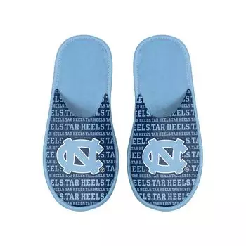 Мужские шлепанцы с логотипом FOCO North Carolina Tar Heels