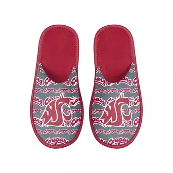 Мужские шлепанцы с логотипом FOCO Washington State Cougars Scuff