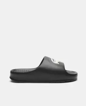 Мужские шлепанцы Serve Slide 2.0 Evo из синтетического материала Lacoste, черный