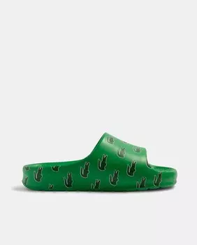 Мужские шлепанцы Serve Slide 2.0 Lacoste, зеленый