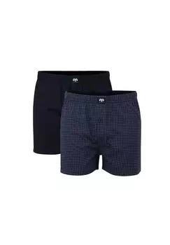 Мужские шорты, 2 шт. – боксеры, базовые, одинарный трикотаж ceceba, синий