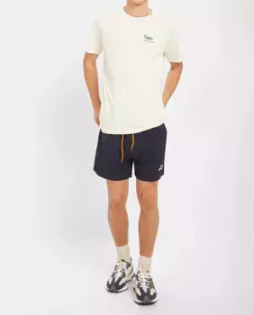 Мужские шорты-бермуды для плавания с завязкой на шнурке и боковыми карманами Loreak Mendian, тёмно-синий