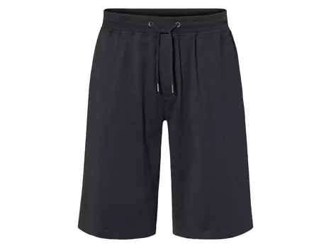 Мужские шорты-бермуды Livergy из удобного и качественного тяжелого трикотажа, морской