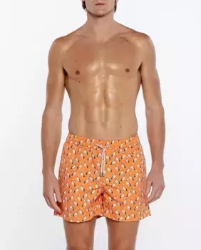 Мужские шорты-бермуды оранжевого цвета Punto Blanco, оранжевый