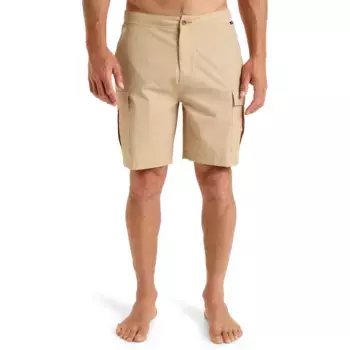 Мужские шорты-бермуды Quiksilver Half 19" Hybrid, коричневый