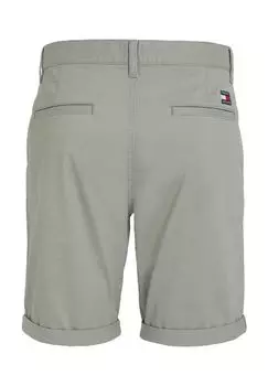 Мужские шорты-бермуды с вышивкой логотипа TOMMY Jeans, цвет Pmi Faded Willow