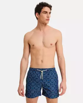 Мужские шорты-бермуды синего цвета PENINSULA, синий