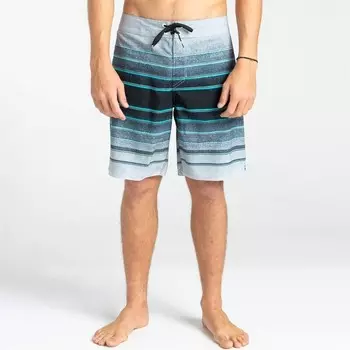 Мужские шорты-бермуды в полоску на каждый день Billabong, голубой