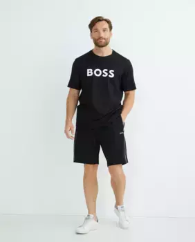 Мужские шорты больших размеров Boss, черный