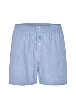 Мужские шорты-боксеры классические из поплина премиум-класса из бамбуковой вискозы El Bho NOCTURNO, синий