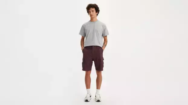 Мужские шорты Cargo Cargo 9,5 дюйма Levi's, коричневый
