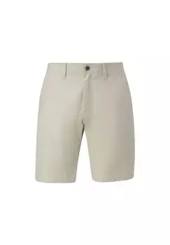 Мужские шорты чинос с застежкой на пуговицы QS, коричневый