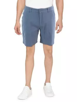 Мужские шорты чинос средней посадки цвета хаки And Now This, цвет Washed Blue