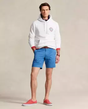 Мужские шорты-чиносы классического кроя Polo Ralph Lauren, синий