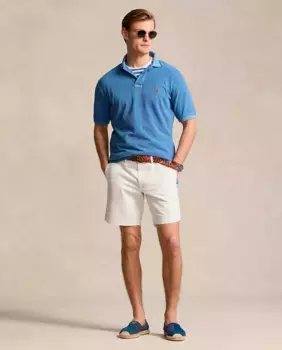 Мужские шорты-чиносы классического кроя Polo Ralph Lauren, белый