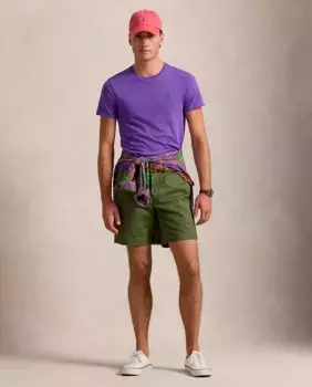 Мужские шорты-чиносы классического кроя Polo Ralph Lauren, зеленый