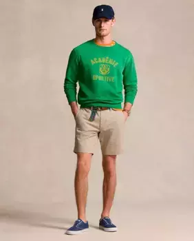 Мужские шорты-чиносы классического кроя Polo Ralph Lauren, бежевый