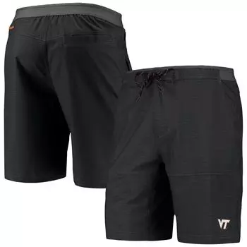 Мужские шорты Columbia Heathered Grey Virginia Tech Hokies Twisted Creek Omni-Shield