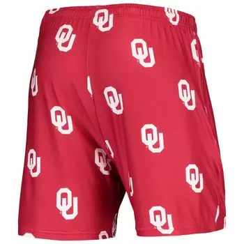 Мужские шорты Concepts Sport Crimson Oklahoma Earlys Flagship с принтом Jam