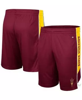 Мужские шорты для бассейна maroon arizona state sun devils Colosseum