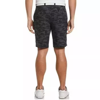 Мужские шорты для гольфа с камуфляжным принтом и плоской передней частью Grand Slam