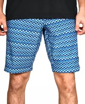 Мужские шорты для гольфа с разноцветным принтом зигзаг Vintage 1946, мульти