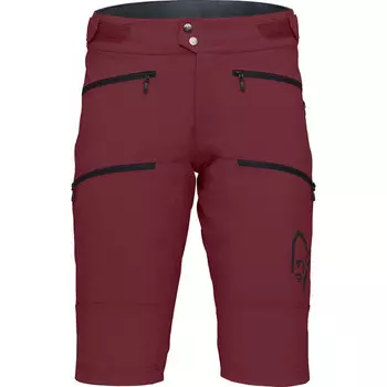 Мужские шорты для горных велосипедов Fjora Flex1 Heavy Duty Norrona, красный