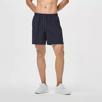 Мужские шорты для кардио и фитнеса FST 100 - темно-синий меланжевый Domyos