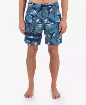 Мужские шорты для плавания Block Party 18" Hurley, синий