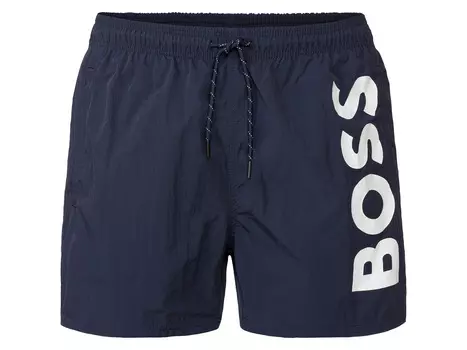 Мужские шорты для плавания Boss с логотипом, синий