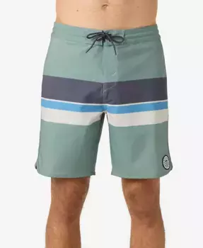 Мужские шорты для плавания Cruzer Stripe Scallop 18 O'Neill, зеленый