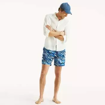 Мужские шорты для плавания Nautica, темно-синий