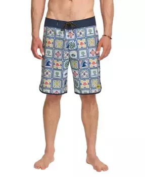 Мужские шорты для плавания Pacifico Scallop 19 Quiksilver, белый