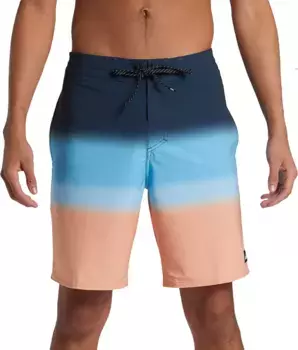 Мужские шорты для плавания Quiksilver Simmer Street 19 дюймов, цвет Blue Shadow