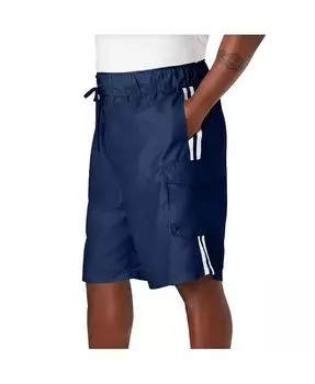 Мужские шорты для плавания с двойной полоской для больших и высоких KingSize, синий