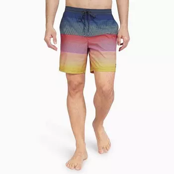 Мужские шорты для плавания с массивным волейболом Quiksilver 6,5 дюйма, цвет Navy Blazer