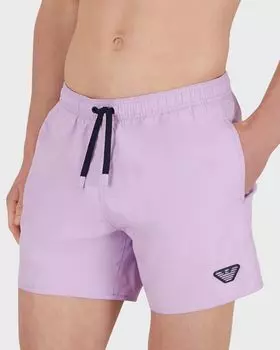 Мужские шорты для плавания с нашивкой Eagle, фиолетовый Emporio Armani, цвет Violet